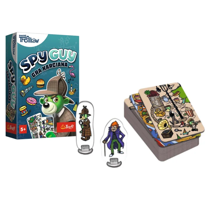 Spy Guy Card Game Trefl Family of Trefl 02578 Galda un sporta spēles