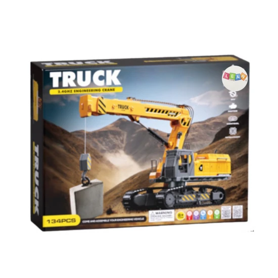 Tālvadības kāpurķēžu ekskavators Konstruktoriši