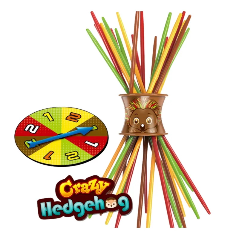 Crazy Hedgehog Checkers Shield ģimenes arcade spēle Galda un sporta spēles