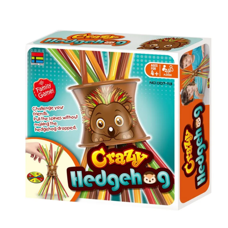 Crazy Hedgehog Checkers Shield ģimenes arcade spēle Galda un sporta spēles