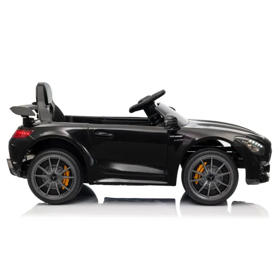 Black Mercedes GTR battery-powered car