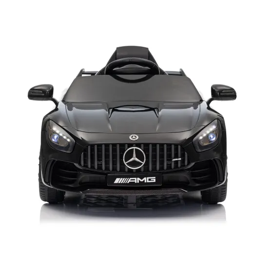 Black Mercedes GTR battery-powered car