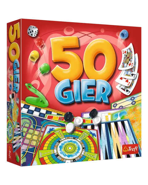 KALEIDOSCOPE spēļu komplekts – 50 spēles Trefl 02116
