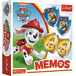 Atminties žaidimas Paw Patruliai memos