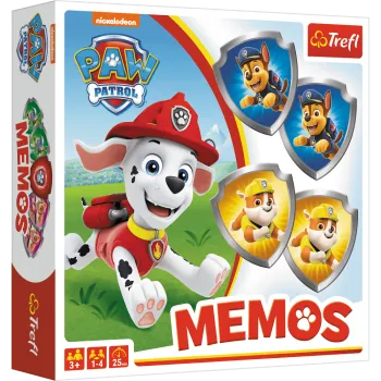 Atmiņas spēle „Paw Patrol“ memos