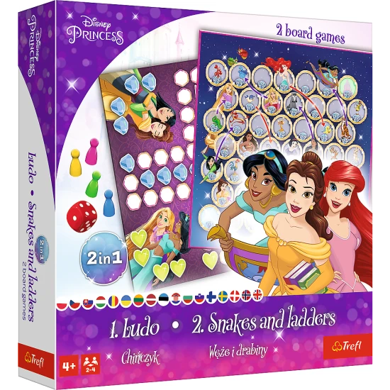 Spēle 2in1 Disney Princess Trefl 02418 Galda un sporta spēles