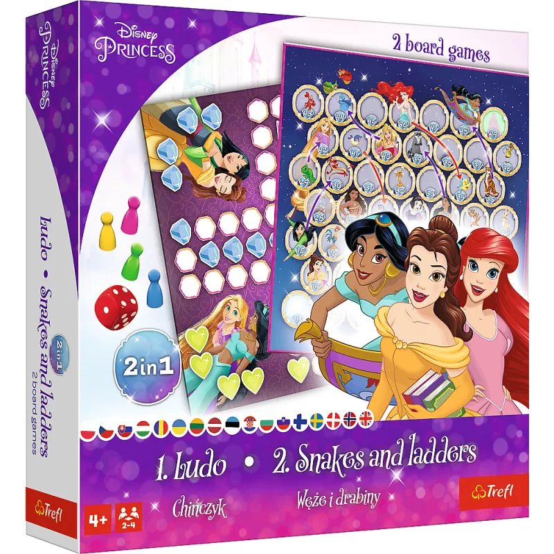 Spēle 2in1 Disney Princess Trefl 02418 Galda un sporta spēles