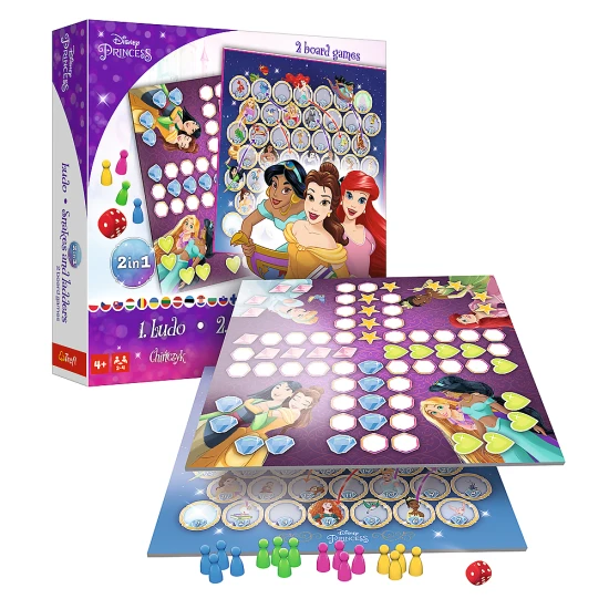 Spēle 2in1 Disney Princess Trefl 02418 Galda un sporta spēles