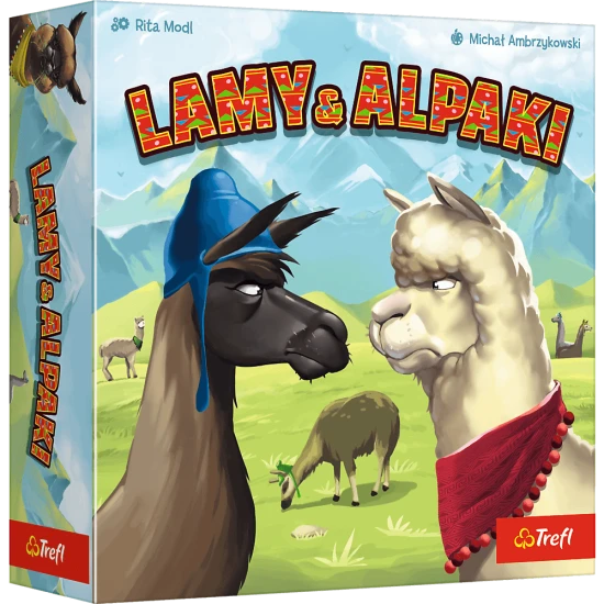 Spēle – Lamas un alpakas Spēle – Trefl 02600 Galda un sporta spēles