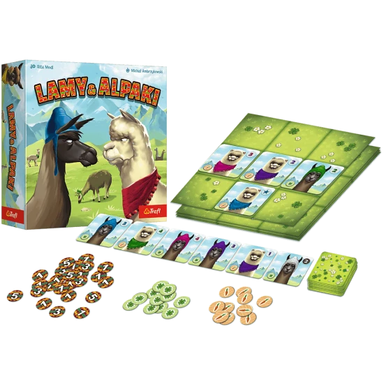 Spēle – Lamas un alpakas Spēle – Trefl 02600 Galda un sporta spēles