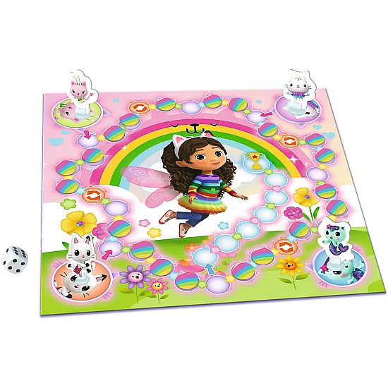 Krāsu festivāls – Gabby's Dollhouse Trefl 02594 spēle Galda un sporta spēles