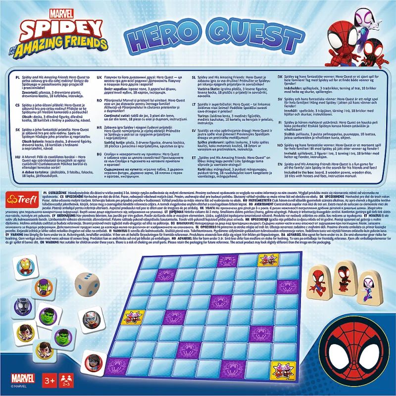 Galda spēle Spider Man Trefl 02436 Galda un sporta spēles