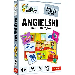 Gra dla dzieci Angielski Mały Odkrywca Trefl 02812