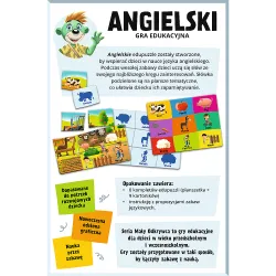 Gra dla dzieci Angielski Mały Odkrywca Trefl 02812
