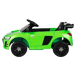 Green battery-powered car