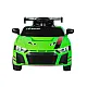 Zaļš ar akumulatoru darbināms automobilis
