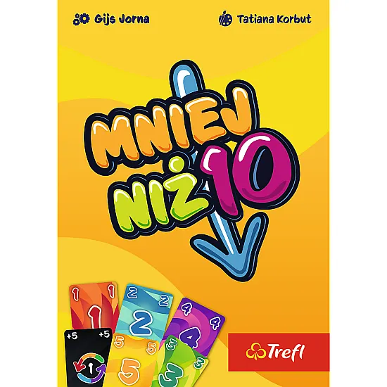 Kāršu spēle - mazāk nekā 10 - Trefl 02880 Galda un sporta spēles
