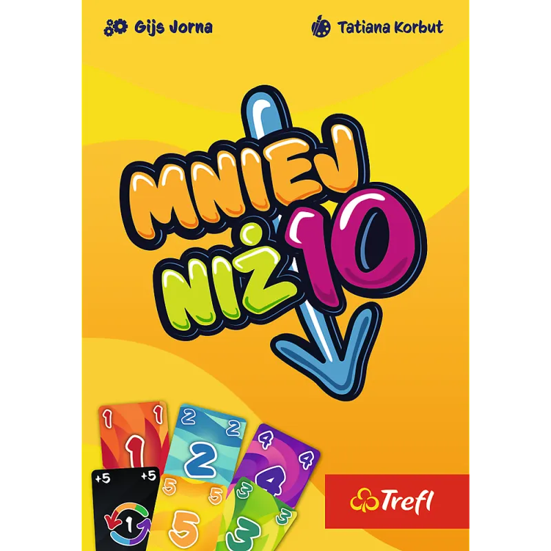 Kāršu spēle - mazāk nekā 10 - Trefl 02880 Galda un sporta spēles