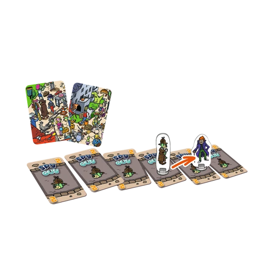 Spiegu kāršu spēle 2 Trefl 02817 Galda un sporta spēles