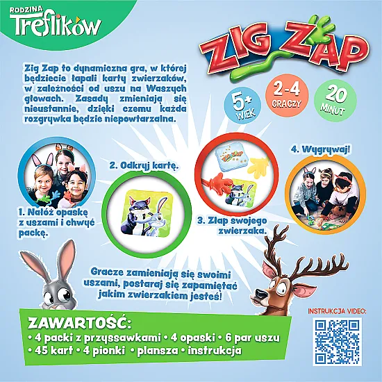 Spēle ZIG ZAP Trefl 02821 Galda un sporta spēles