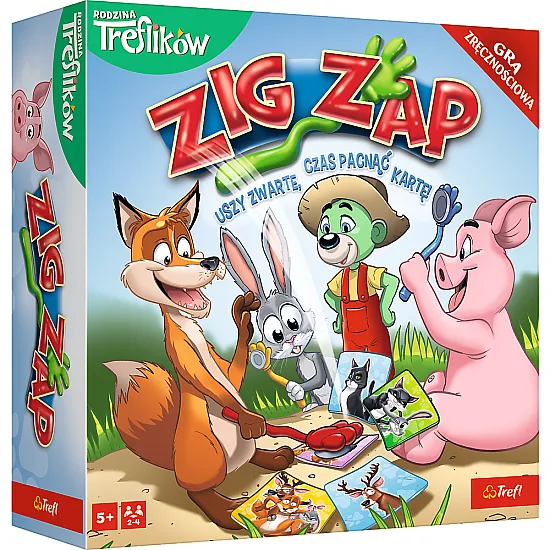 Spēle ZIG ZAP Trefl 02821 Galda un sporta spēles