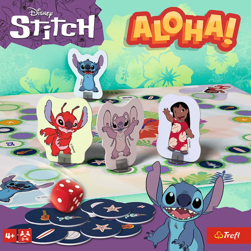 Spēle Lilo & Stitch Aloha! Galda un sporta spēles