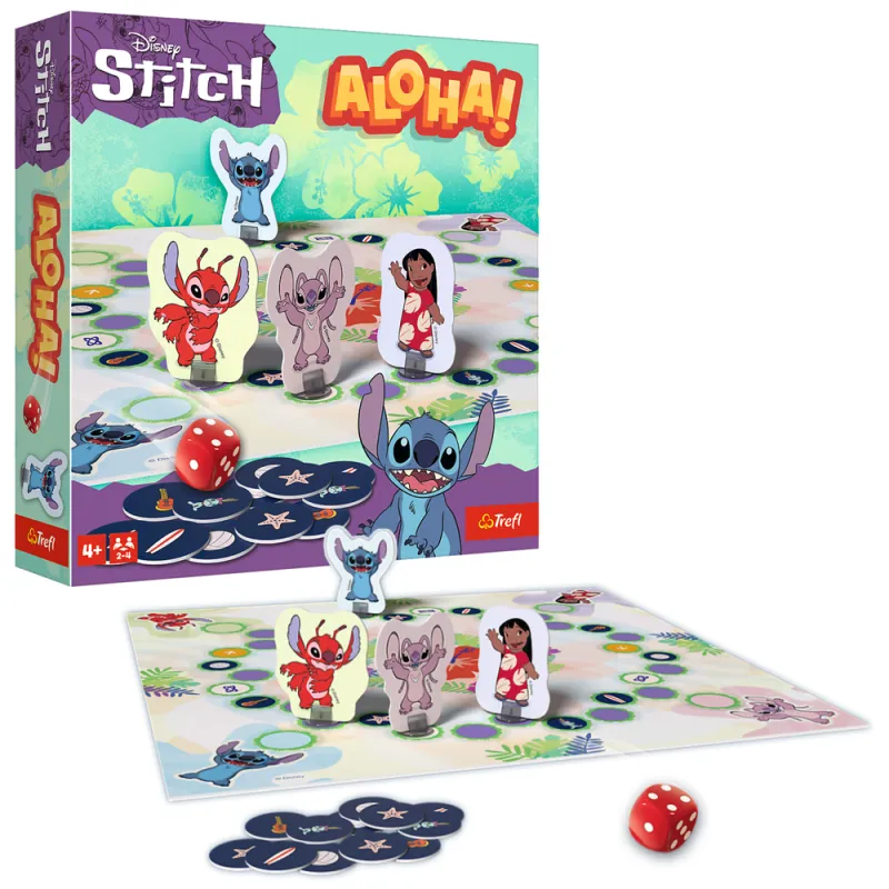 Spēle Lilo & Stitch Aloha! Galda un sporta spēles