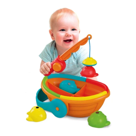 Puzzle rotaļlieta Zvejas laiva Clementoni 17581 Zīdaiņiem