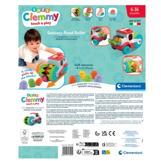 Clemmy Sensory Roller Sorter Clementoni 17495 Zīdaiņiem