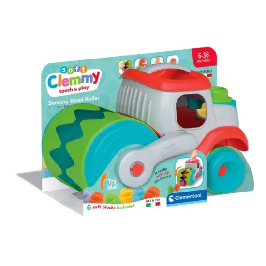 Clemmy Sensory Roller Sorter Clementoni 17495 Zīdaiņiem