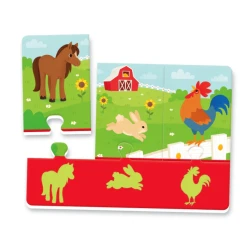 Puzzle Dzīvnieki un to ēnas Clementoni 50762