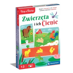 Puzzle Dzīvnieki un to ēnas Clementoni 50762