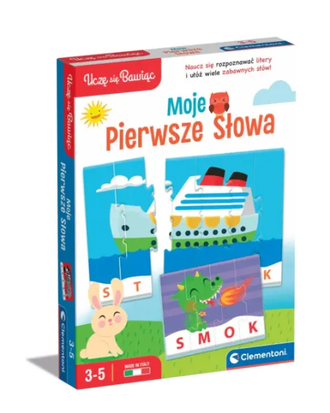 Izglītojoša spēleMani pirmie vārdi, poļu valodā Clementoni 50770