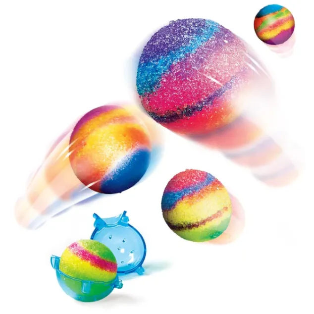 „Zinātniskā spēle: Mini laboratorija“ – „Crazy Glitter Balls“ (poļu valodā) „Clementoni“ 50702