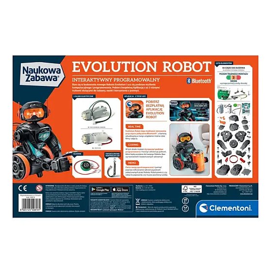 Mokslo ir žaidimų rinkinys lenkų kalba Žaisliniai robotai