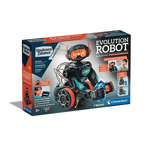 Mokslo ir žaidimų rinkinys lenkų kalba Žaisliniai robotai