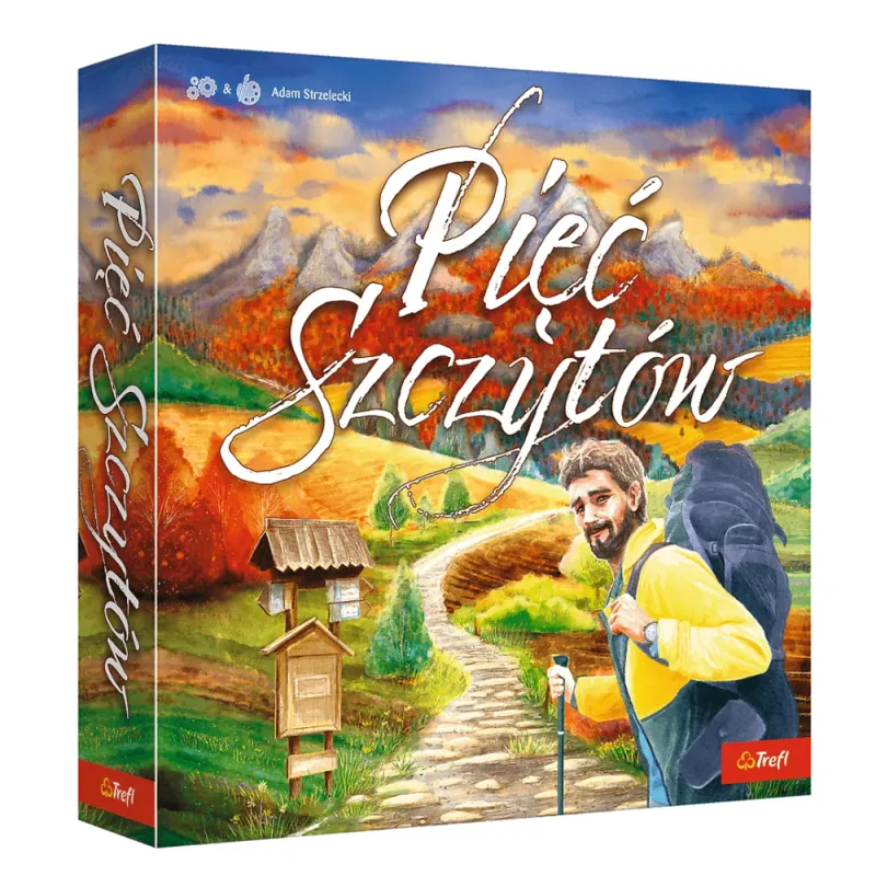 Ģimenes spēle Five Peaks Mountain Hiking Trefl 02517 Galda un sporta spēles