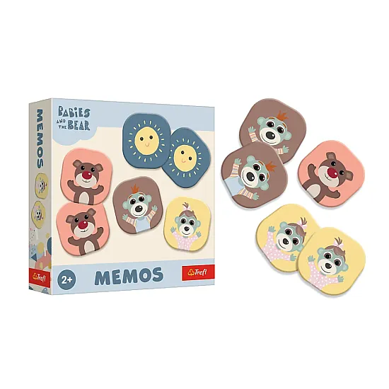 Bērnu spēle MemoTrefl 02891 Galda un sporta spēles