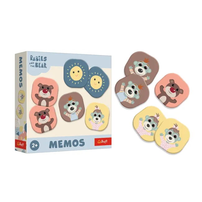 Bērnu spēle MemoTrefl 02891 Galda un sporta spēles