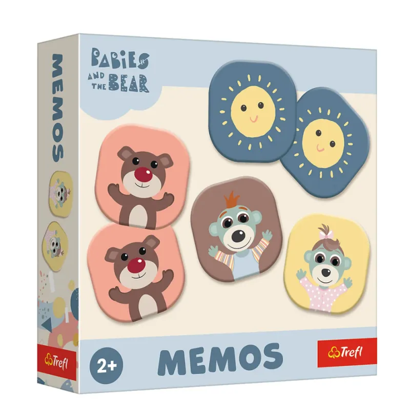 Bērnu spēle MemoTrefl 02891 Galda un sporta spēles