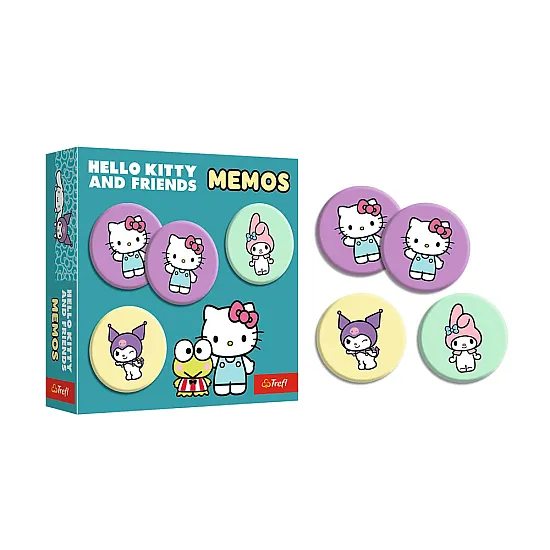 Bērnu spēle Memos Hello Kitty Trefl 02898 Galda un sporta spēles