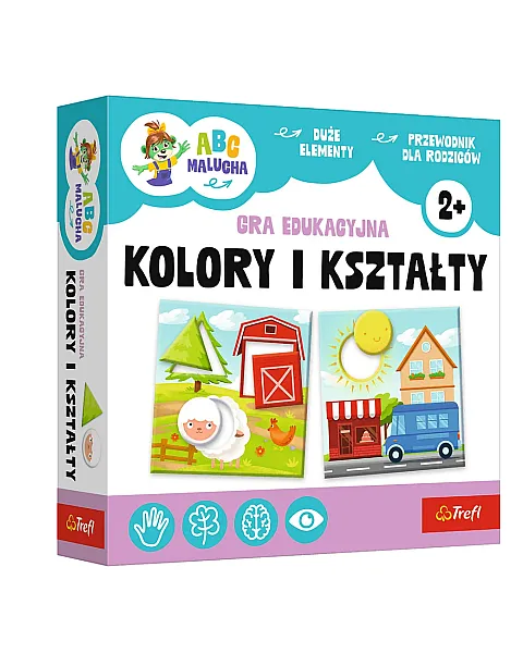 Izglītojoša spēle Krāsas un formas ABC bērniem 02904