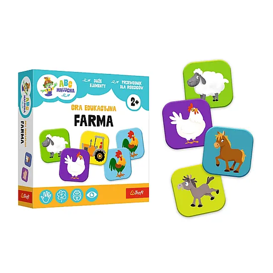 Izglītojoša spēle maziem bērniem Farm Galda un sporta spēles