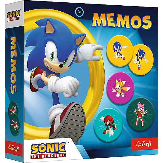 Bērnu atmiņas spēle Memos Sonic The Hedgehog Trefl 02897 Galda un sporta spēles