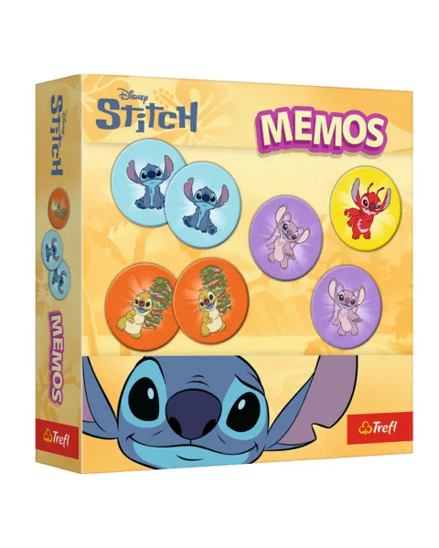 Atmiņas spēle bērniem Memos Lilo un Stitch