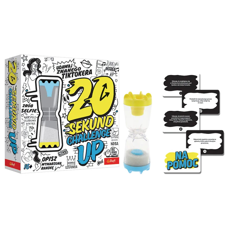 20 sekunžu izaicinājuma galda spēle: New Deal Trefl 02903 Galda un sporta spēles