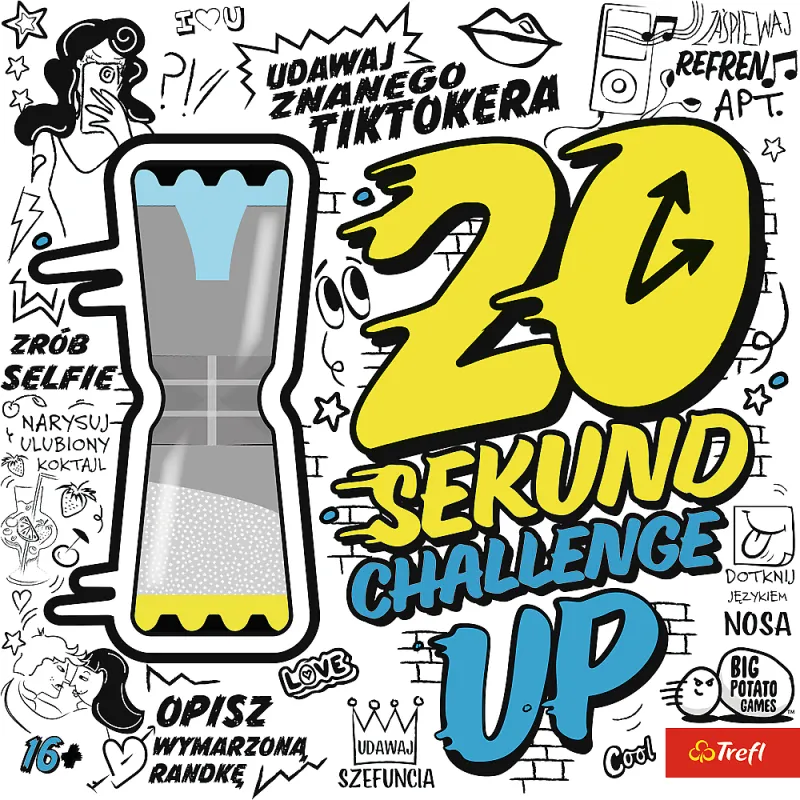20 sekunžu izaicinājuma galda spēle: New Deal Trefl 02903 Galda un sporta spēles