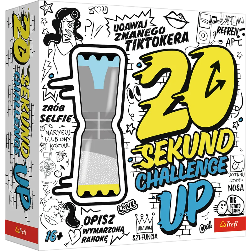 20 sekunžu izaicinājuma galda spēle: New Deal Trefl 02903 Galda un sporta spēles