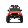 Bērnu oranžs akumulatora darbināms visurgājējs Jeep Rubicon DK-JWR558