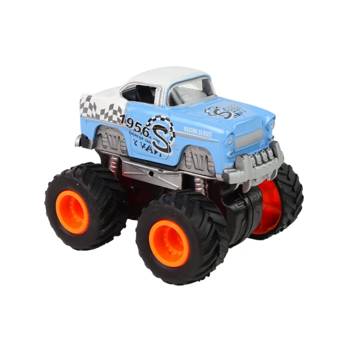 4x4 Classic Large Wheel Model 4 Colours Rotaļlietu automašīnas